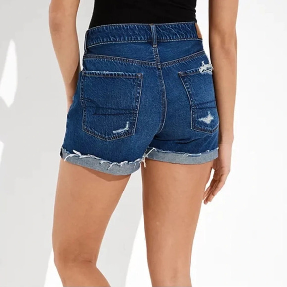 American Eagle Low-Rise Denim  Tomgirl Short - Picture 3 of 9